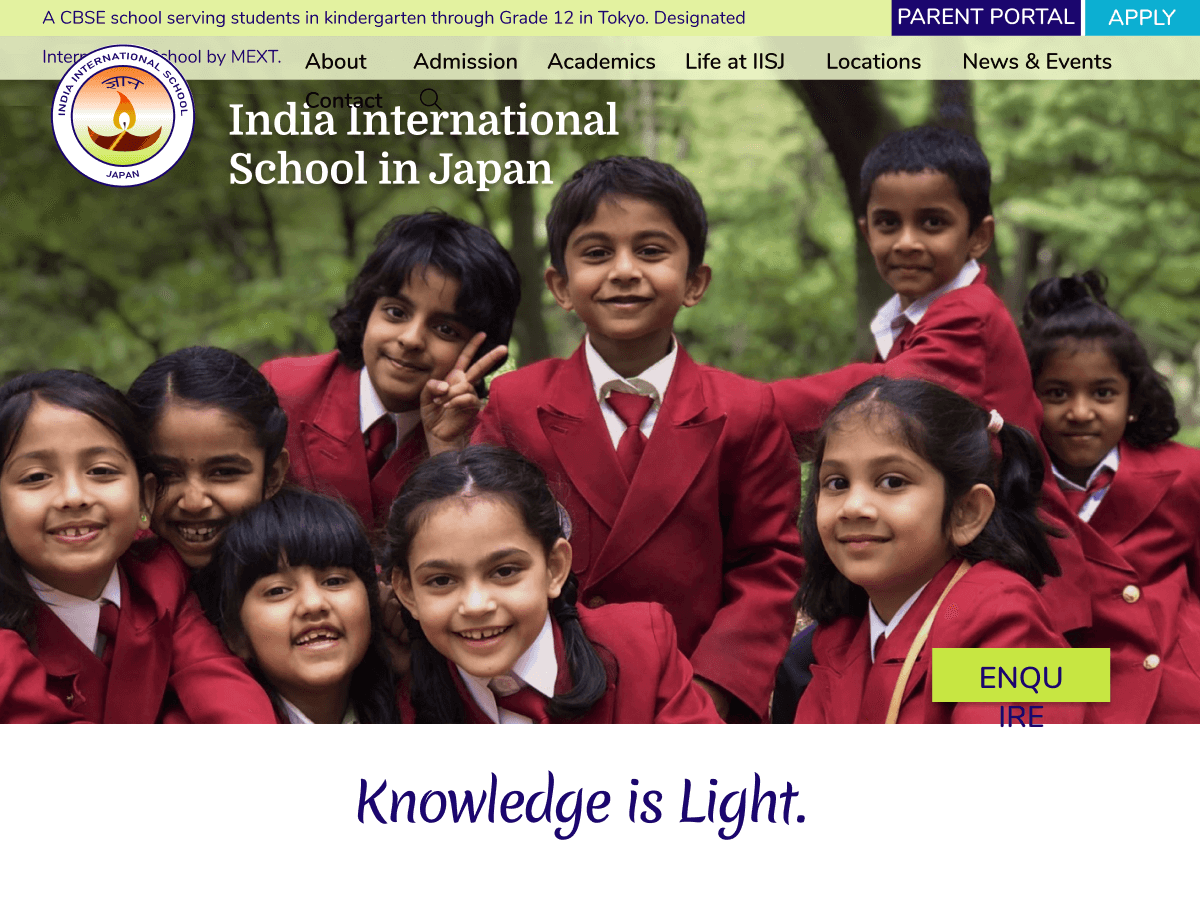 India International School in Japan | IISJ